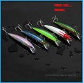 Atacado Wh0004 Promoção Alta Qualidade Cinco Color Hard Lure Minnow